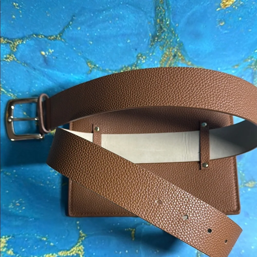 Vince Camuto Brown Belt Bag